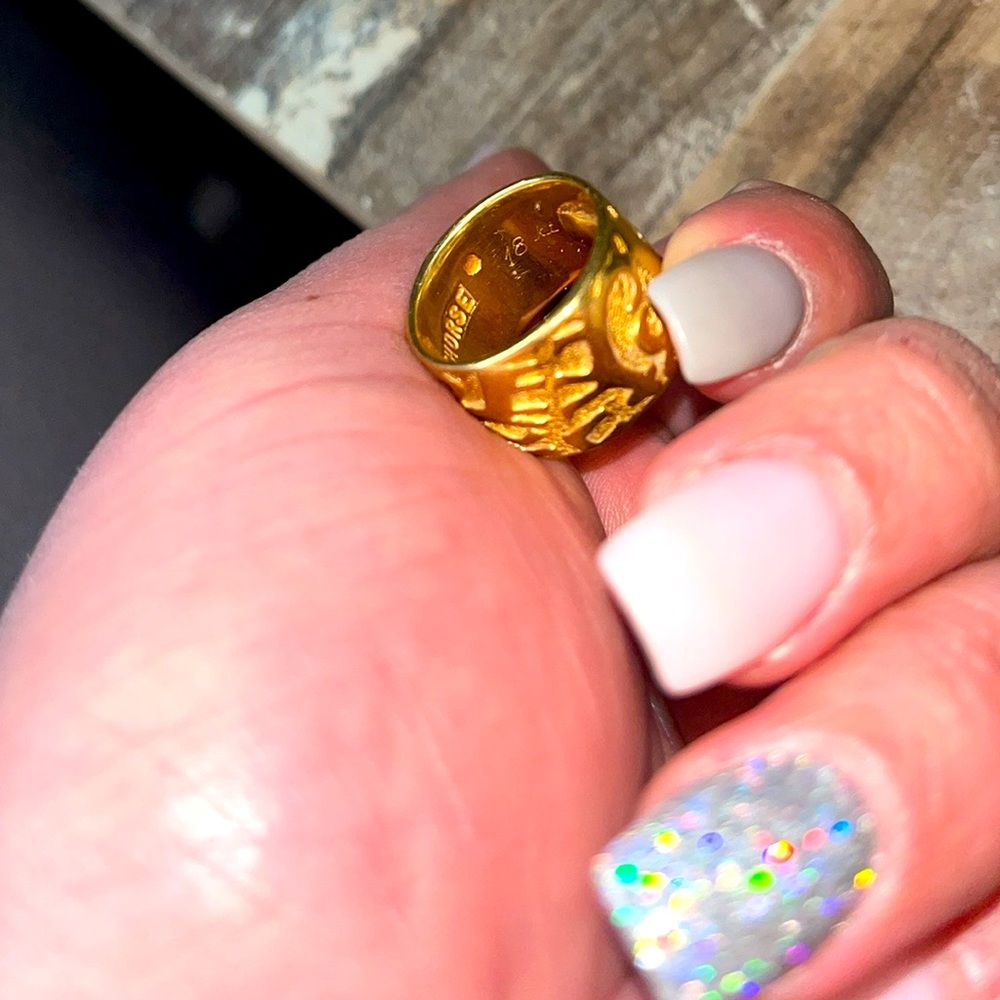 Ben nightmare ring 18k gold